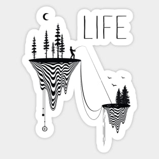 Fishing is Life Sticker